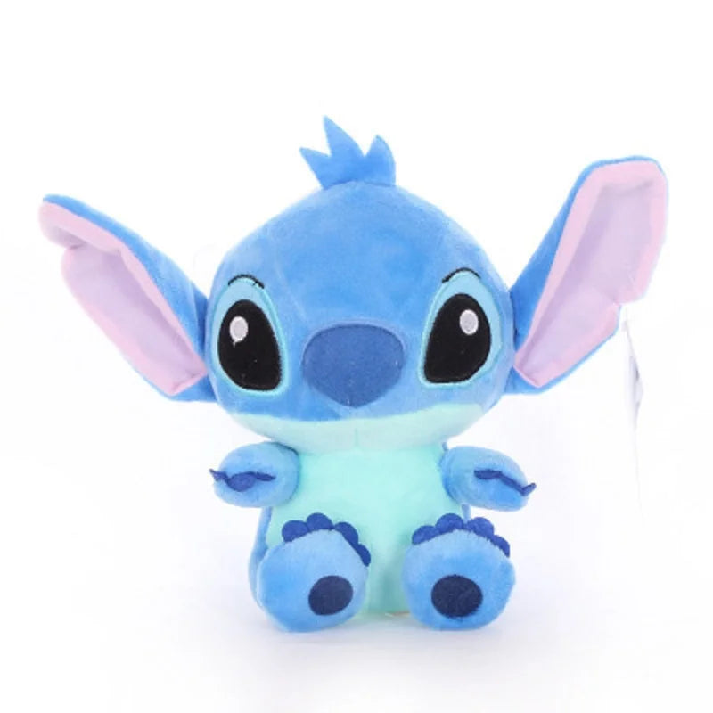 20cm Disney Lilo & Stitch Couple Models Cartoon Stuffed Plush Dolls Anime Plush Baby Toys Pendant Toys Kawaii Kids Birthday Gift