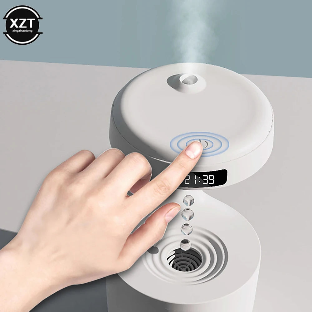 Anti Gravity USB Air Humidifier Ultrasonic Air Purifier 800ML Levitating Water Drops Mist Maker Fogger Perfume Aromatherapy