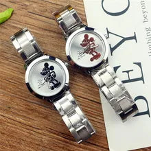 Mickey Mouse  Steel Quartz Watch